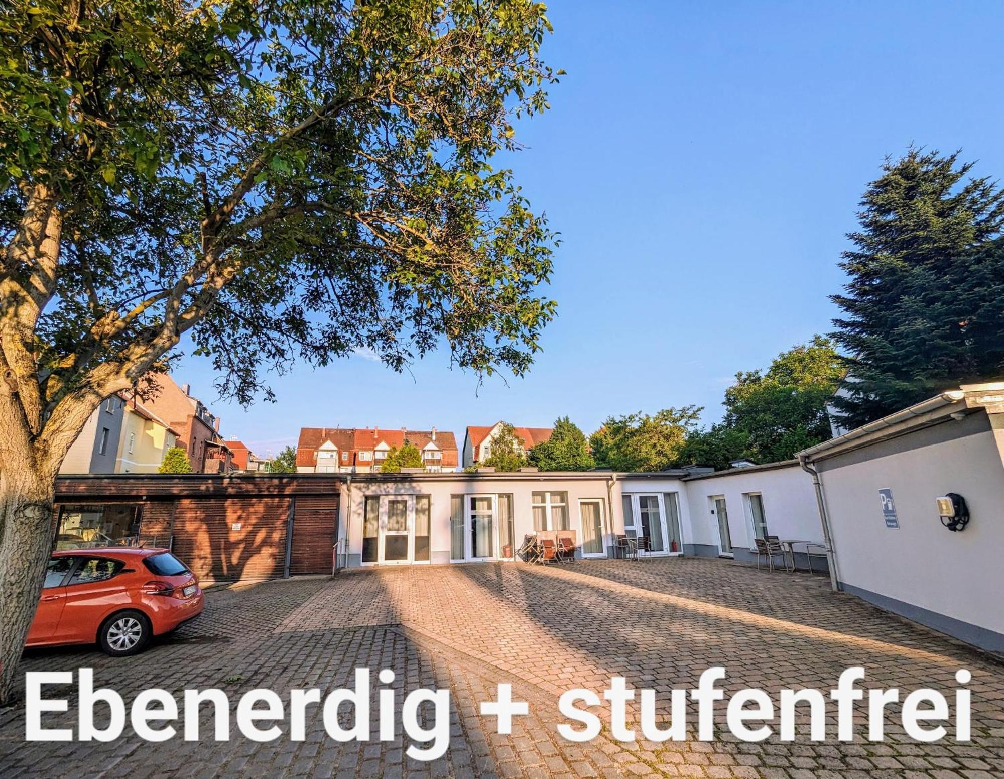 Fewo Urban Gotha-Apartment Friedenstein- Am Schlosspark- Parken An Der Der Tuer- Barrierefrei, 900 Meter Zum Bahnhof - Wallbox Kültér fotó