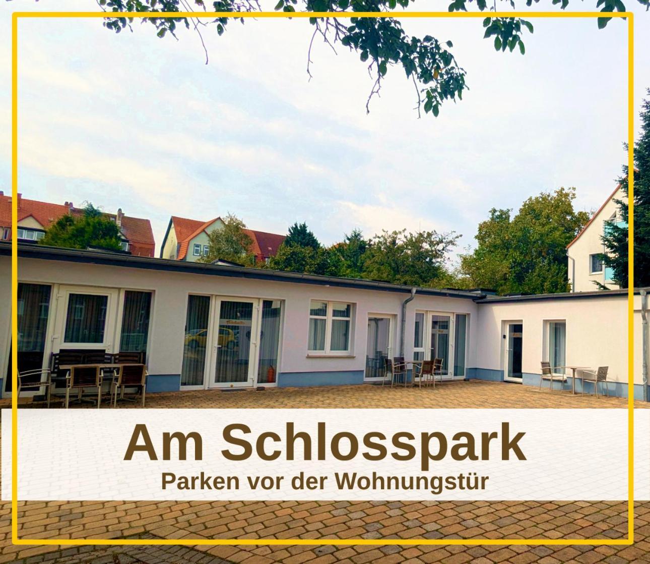 Fewo Urban Gotha-Apartment Friedenstein- Am Schlosspark- Parken An Der Der Tuer- Barrierefrei, 900 Meter Zum Bahnhof - Wallbox Kültér fotó